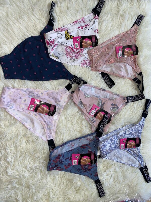H8810 Bikini para dama con pedreria